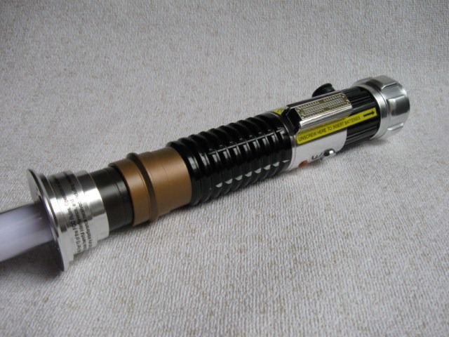 Star Wars elektronisches Lichtschwert Obi-Wan Kenobi Licht und Sound neu