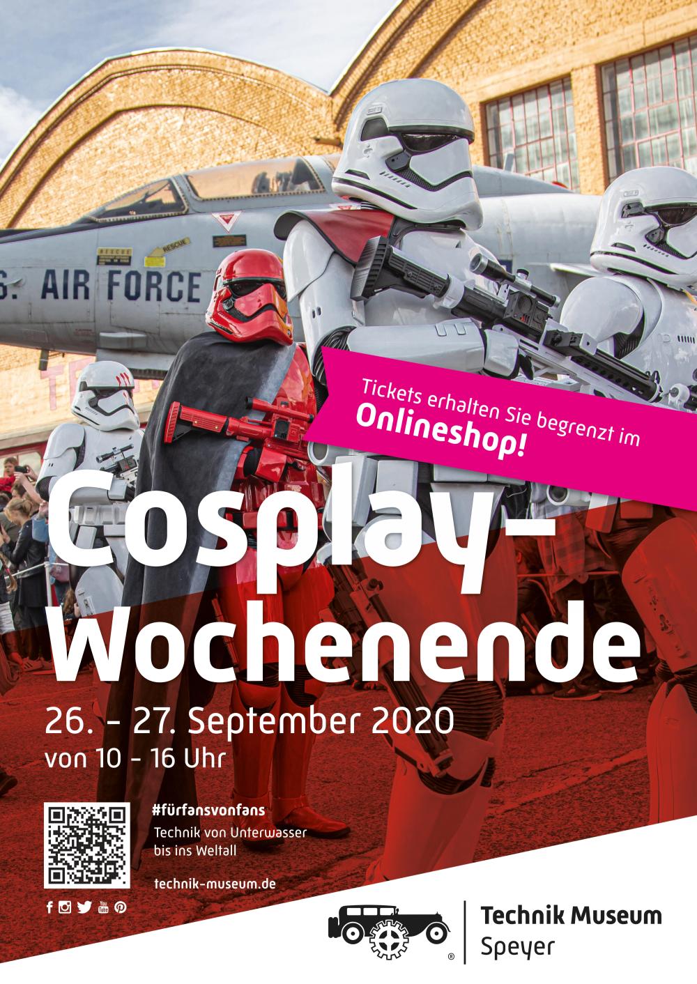 Technik Museum Speyer 2020 – Cosplay Wochenende