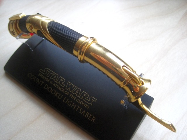 Count Dooku Gold Mini